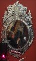 Зеркало с гравированным декором